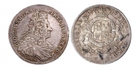 Braunschweig-Calenberg-Hannover - 1717 HCB - Georg I. (1714-1727) - Reichstaler - vz