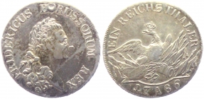 Preussen - 1782 A - Friedrich II. (1740-1786) - Reichstaler - ss-vz