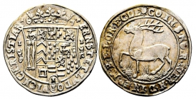 Stolberg - Wernigerode - 1672 IB - Ernst & Ludwig Christian (1672-1677) - 1/3 Taler - vz Patina