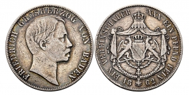 Baden - 1867 - Friedrich I. (1856-1907) - Taler - ss