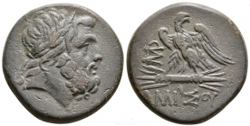 Griechenland - Pontos - spätes 2. Jh. / frühes 1. Jh. - Pontos Amisos - Mithradates VI. Eupator - Ae - vz