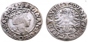 Österreich - Haus Habsburg - 1550 - Ferdinand I. (1521-1564) - 3 Kreuzer - ss-vz