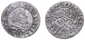 Olmütz, Bistum - 1650 - Leopold Wilhelm von Österreich (1637-1662) - 1 Kreuzer- vz