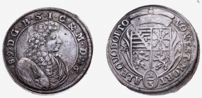 Sachsen-Meiningen - 1689 - Bernhard I. (1680-1706) - 2/3 Taler - f.vz