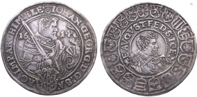 Sachsen - 1614 - Johann Georg I. & August von Naumburg (1611-1615) - Reichstaler - vz