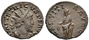 Römisches Kaierreich / Gallisches Reich - 273 - Tetricus I. (271-274) - Antoninian - vz