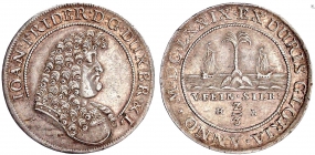 Braunschweig-Calenberg-Hannover - 1678 HB - Johann Friedrich (1665-1679) - 2/3 Taler / Palmgulden - ss-vz