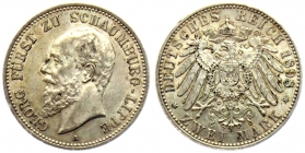 Schaumburg-Lippe - J 164 - 1898 A - Georg (1893 - 1911) - 2 Mark - vz+