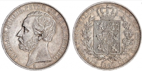 Oldenburg - 1860 B - Nikolaus Friedrich Peter (1853-1900) - Vereinstaler - ss+