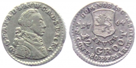 Jever, Grafschaft - 1764 - Friedrich August von Anhalt-Zerbst (1747-1793) - 12 Groot - vz