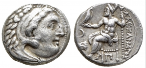 Griechenland - Thrakien - 305-281 BC - Lysimachos (305-281 v.Chr/ BC) - Bronze - ss+