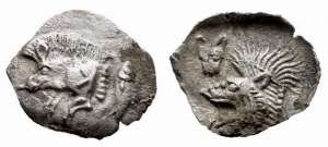 Griechenland - Mysien - 450-400 BC - Kyzikos (450-400 BC) - Hemiobol - ss-vz