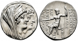 Griechenland - Seleukiden - 125-120 BC - Kleopatra Thea und Antiochos VIII.  (125-120 v.Chr/BC) - Tetradrachme - vz+