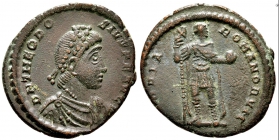 Römisches Kaiserreich - 379-395 - Theodosius I. (379-395) - Follis - s-ss