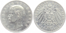 Bayern - J 47 - 1910 - Otto (1886-1913) - 3  Mark - ss-vz