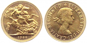 Großbritannien - 1964 - 1 Sovereign - st