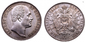 Schwarzburg-Rudolstadt - 1867 - Albert (1867-1869) - Vereinstaler - f.st